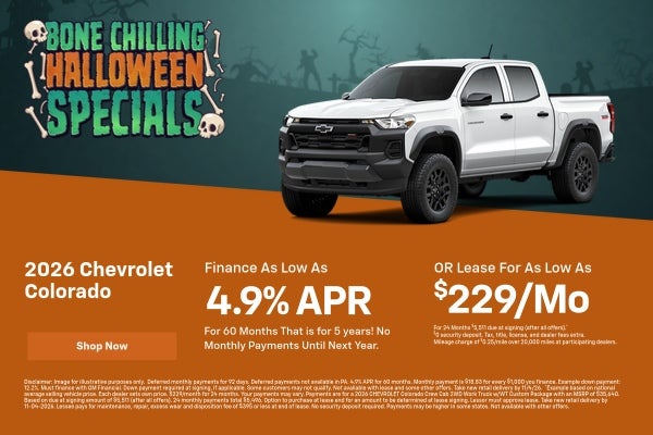 October Special Offers